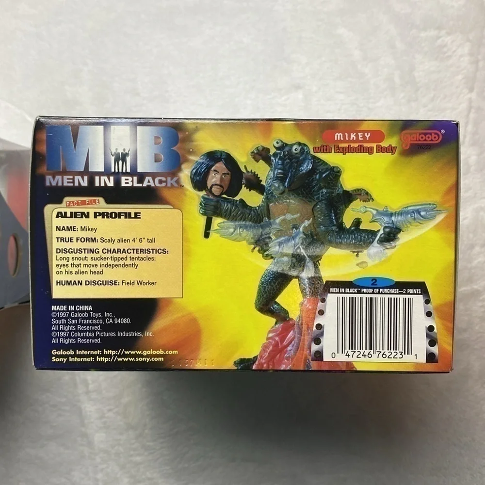 Men in Black MIB Body Slam Jay vs Alien Perp & Mikey Exp.Body Vintage